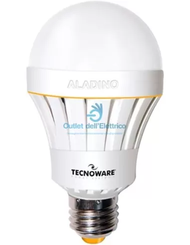 Lampe LED Tecnoware FLED17321 Aladino brillante 10 W 4000 K E27